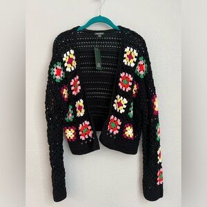 Wild Fable Crochet Sweater